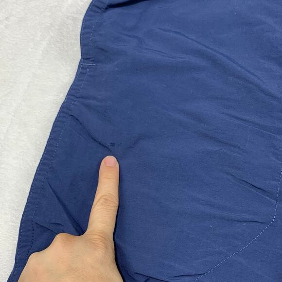 Patagonia Baggies Shorts 4" Inseam Mens Small Navy Blue Pockets *Liner Cut Out - Picture 5 of 15